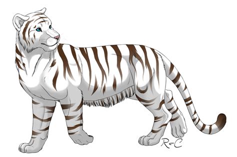 White Tiger By Darkrika On Deviantart