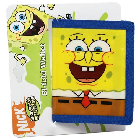 Nickelodeon Spongebob Squarepants Simple Bi Fold Childrens Wallet