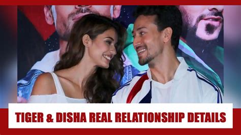 Omg Tiger Shroff And Disha Patani S Real Relationship Details Finally