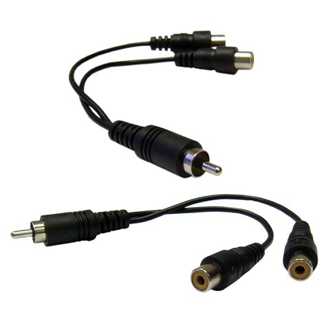 Rca Male To Dual Rca Female Splitteradapter Cable 6 Inch