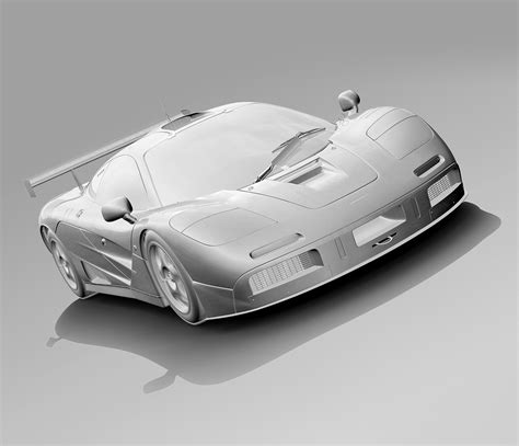 Full Cgi Mclaren F1 Lm Gtr 1995 On Behance