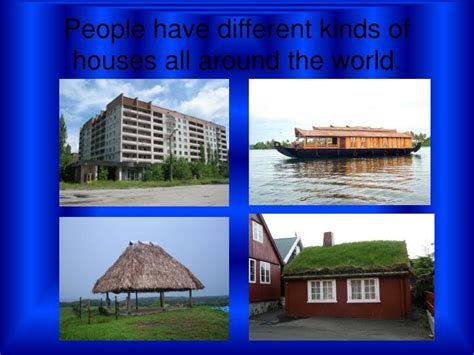 Types Of Houses Around The World Ppt Image To U