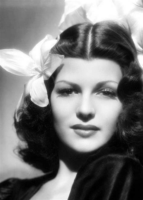 A Very Young Rita Hayworth Before They Fixed Her Hairline Well