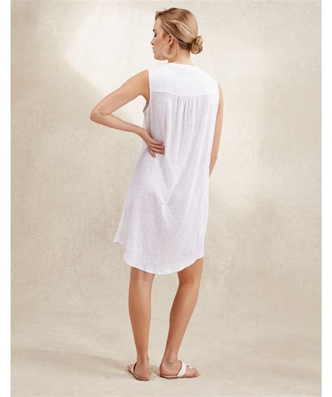 Linen Beach Dress All Clothing Sale The White Company Us