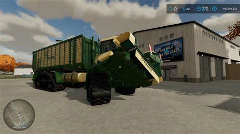 Big Zx Gd Mower With Forage Wagon V Fs Farming Simulator