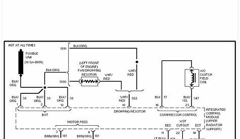 1996 Mercury Sable Ls Integrated Control Panel Stereo Wiring Diagram