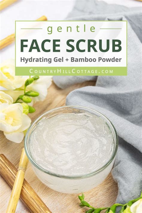 Diy Exfoliating Face Scrub Gentle Without Sugar