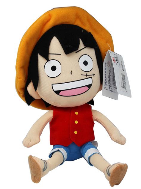 One Piece Monkey D Luffy Plush Toy 8in
