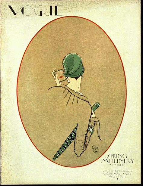 A Vintage Vogue Magazine Cover From 1926 Photograph By Porter Woodruff Fine Art America