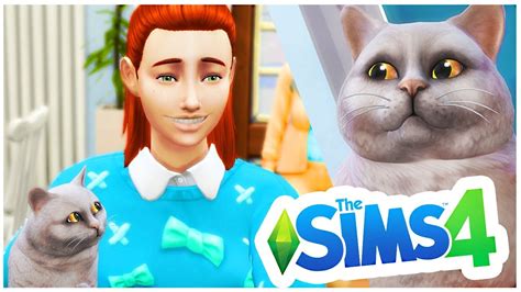 We Adopted A Cat Yay Lets Play The Sims 4 Part 13 Youtube