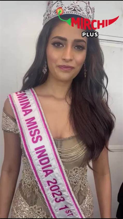 exclusive feminamissindia2023 1st runner up shreya poonja says it s a dream come true for her