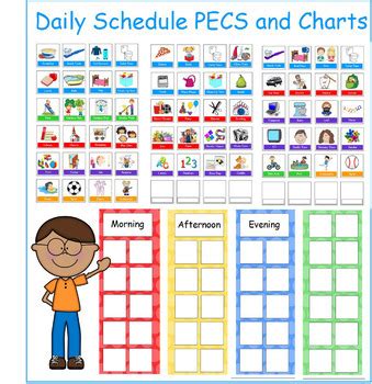 Free visual schedule printables to help kids with daily routines and next comes l hyperlexia. Daily Routine Picture Schedules (with PECS) by Mrs Breyne | TpT