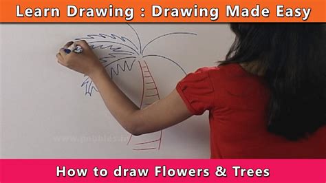 Check spelling or type a new query. How to draw Trees & Flowers | Learn Drawing For Kids ...