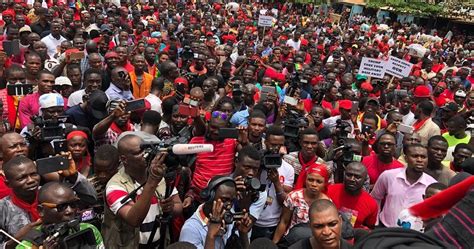 Thousands Of Ghanaians Protest Controversial Military Deal With Us Africanews
