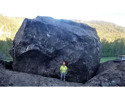 Colorado Wont Blast Massive Boulder That Crushed Highway Across