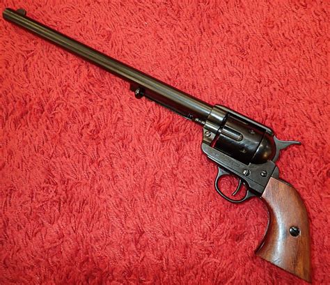 Replica Denix 45 Calibre Colt Peacemaker Revolver Pistol Long Barrel