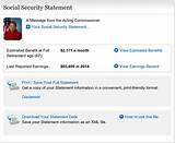 Social Security Payee Account Images