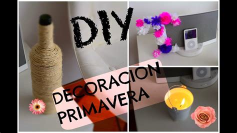 DIY decoracion primavera - Pinterest - YouTube