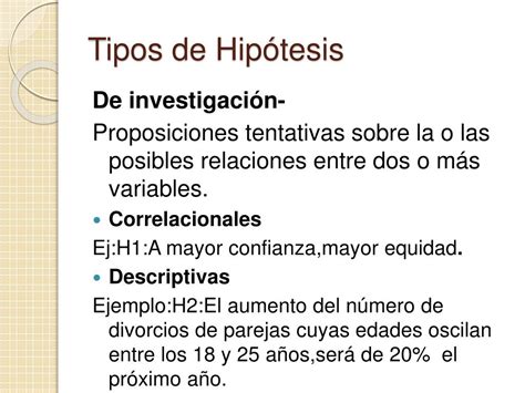 Ejemplos De Hipotesis Y Variables De Un Proyecto De Investigacion Nuevo Ejemplo