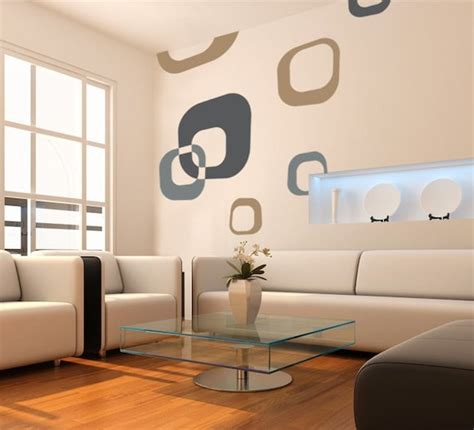 Vinyl Wall Sticker Decal Modern Abstract Shapes Large