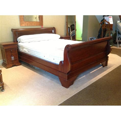 Juliette Sleigh Bed And Somnus Mattress King Size Clearance