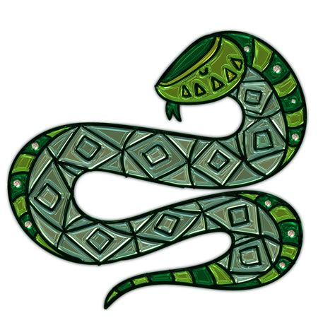 Green Snake Plastic Art Transparent Png Stickpng