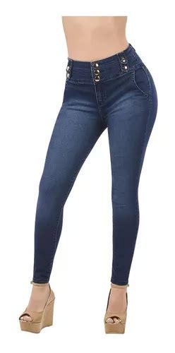 190 64 Cklass Jeans Pantalón Mezclilla Dama Mujer Stretch Envío Gratis