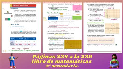 Página 234 235 236 237 238 Y 239 Libro De Matemáticas 2° Secundaria