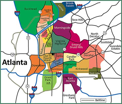 The History And Evolution Of Suburbs Atlanta City Atlanta