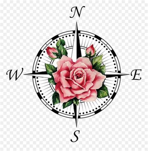 Compass Rose Compass Rose Tattoo Rose Drawing Simple Compass Tattoo