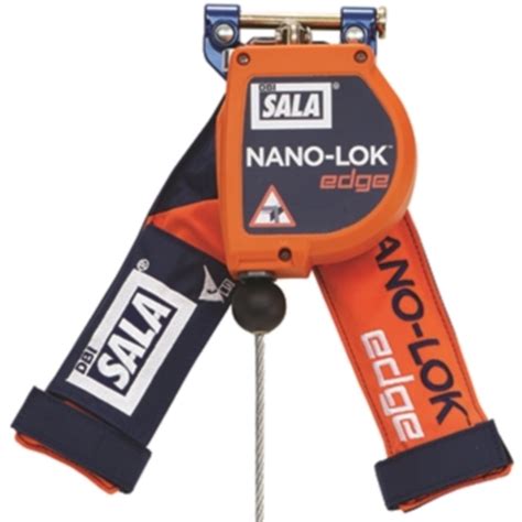 Dbisala 3500210 Nano Lok Edge 9 Ft Cable Srl With Steel Snap Hook