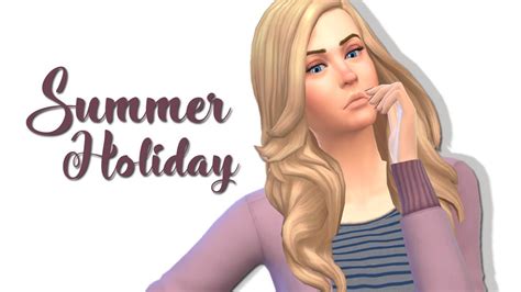 Summer Holiday The Sims 4 Townie Makeover Full Cc List Youtube