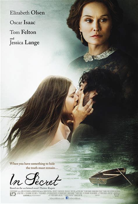 Around 1860 the aunt decides they move to paris and that her son and thérèse get married. In Secret movie review & film summary (2014) | Roger Ebert