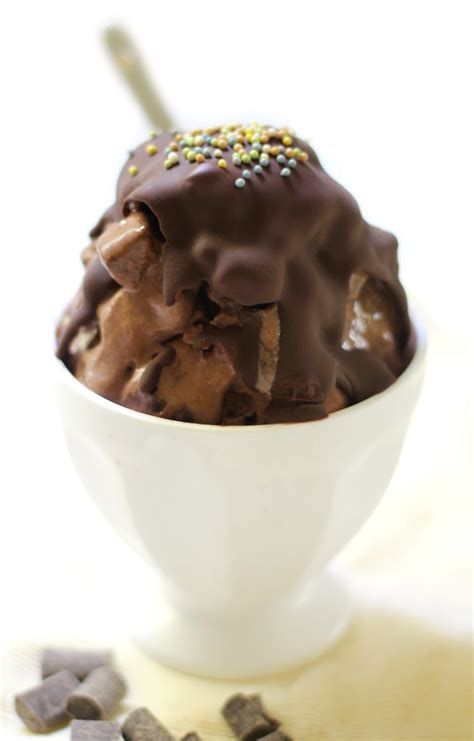triple chocolate brownie chunk ice cream sundae gluten free vegan