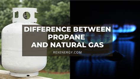 Difference Between Propane And Natural Gas Are They Same