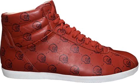 Buy Gucci Signature Ghost Skull High Red 448480 Red Goat