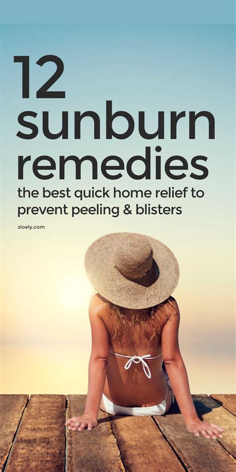 Quick Natural Sunburn Remedies