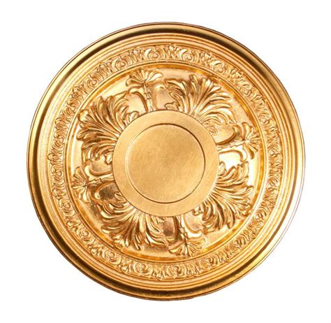 Installing it by yourself is a fairly easy process. Ceiling Medallion Polyurethane Decorative FDC 0362 Gold