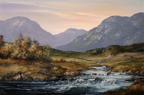 Buy Autumn Evening Maam Valley By Eileen Meagher At Gormleys Fine Art