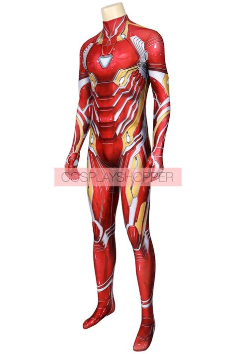 Avengers Endgame Tony Stark Iron Man Jumpsuit Cosplay Costume For Sale