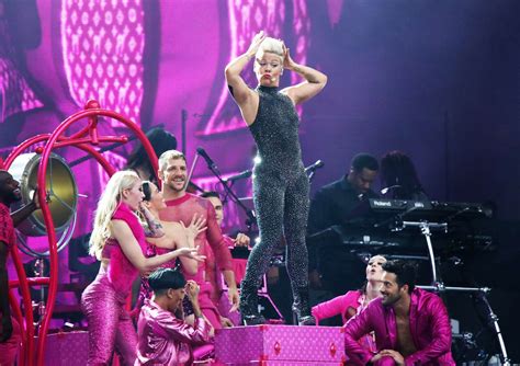 Pink Performing On Her Beautiful Trauma Tour 38 Gotceleb