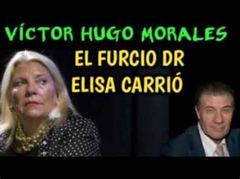 Que te preocupaste por la internación de víctor hugo, y que realmente está bien, solo en observación por una arritmia ya existente, pero que lo hizo marear ayer el lo atribuye a la semana maradona, y lo entiendo. VÍCTOR HUGO MORALES - EL FURCIO DE ELISA CARRIÓ - YouTube