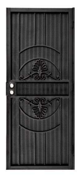 For 24″ frame kits, the only soft closer you can use in conjunction with these frames is. Jeld-Wen Royal Palm Security Screen Door with Frame, Black ...