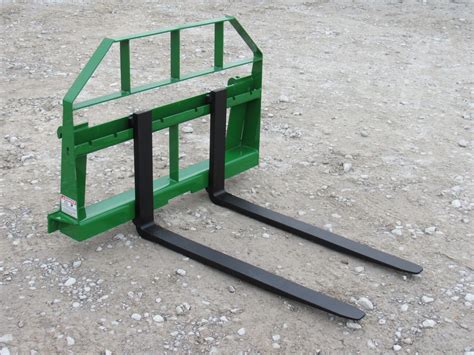 Compact Tractor Pallet Fork Frame With 42″ 2200 Pound Pallet Forks