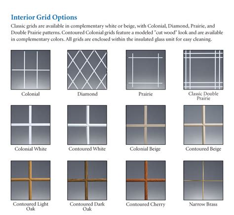 Window Grid Patterns Interior And Classic Grids Window World Of
