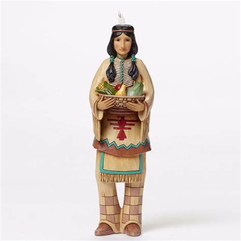 Woodland Welcome Harvest Indian Figurine By Jim Shore 4047827 Nib