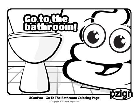 Ucanpoo Do You Know How To Potty Coloring Pages Pzign Coloring