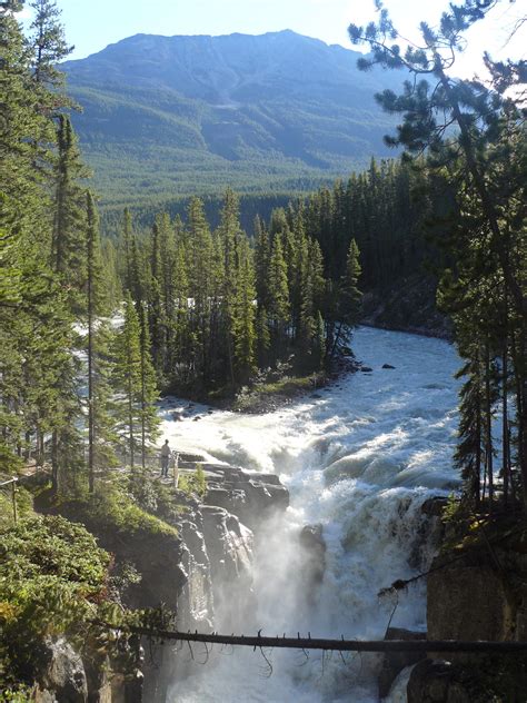 Sunwapta And Athabasca Falls Jasper National Park Canada 7 28 13