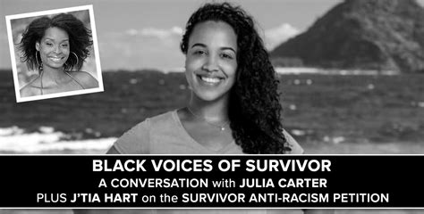 Black Voices Of Survivor A Conversation With Julia Carter And Jtia Hart