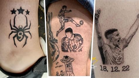 Tatuajes De Lionel Messi Julián Álvarez Y Argentina Campeón Del Mundo Las Mejores Y Peores